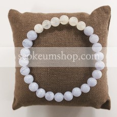 파워스톤팔찌 A형 8mm (블루스톤) 렁스톤 1호